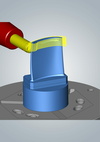  – <em>hyper</em>MILL<sup>®</sup> simulation of subtractive machining