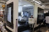  – Die NC-Codes für das 5-Achs-BAZ DMG Mori DMU125 µPrecision werden in <em>hyper</em>MILL VIRTUAL Machining optimiert und auf Kollisionsfreiheit gecheckt. 